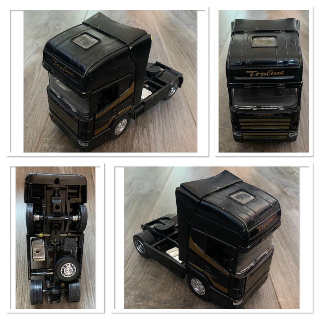 Scania Topline R124/200 (New Ray), Hobby en Vrije tijd, Modelauto's | 1:24, Ophalen of Verzenden