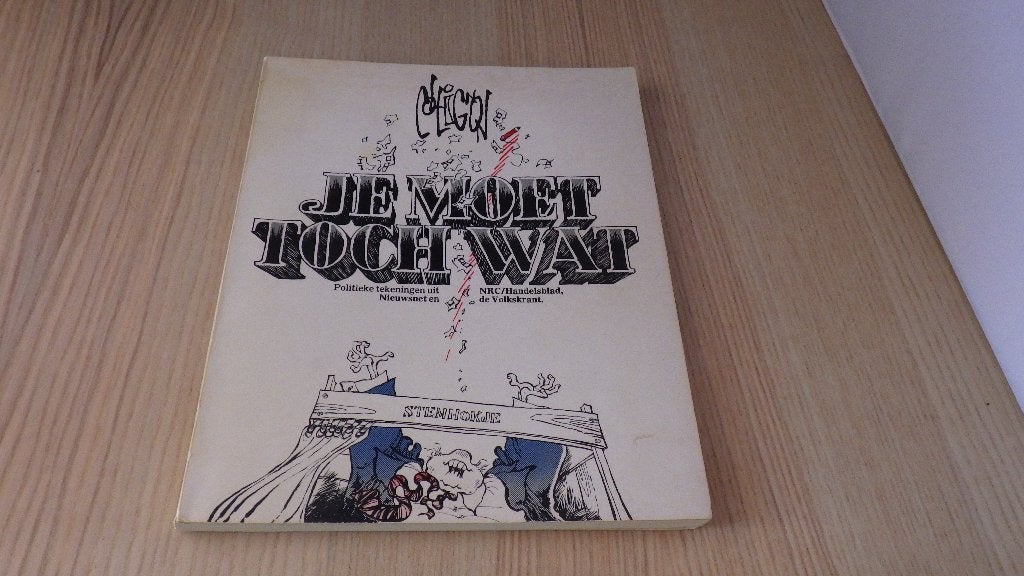 mooi cartoon boek Je moet toch wat, Ophalen of Verzenden, Overige typen