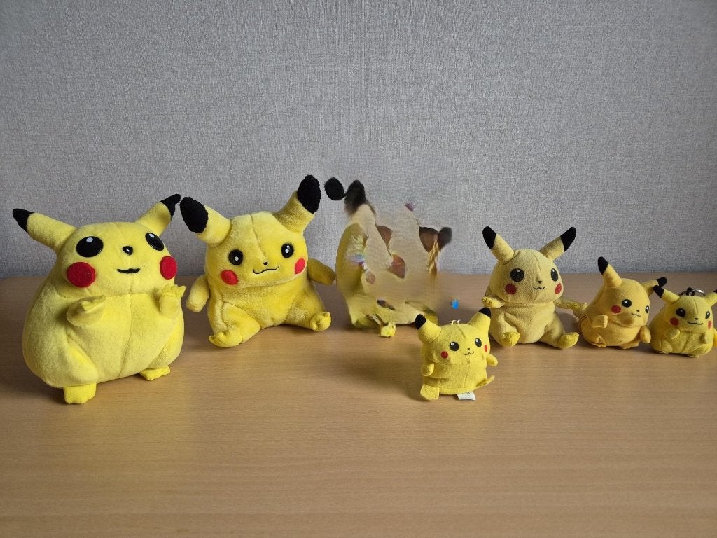 Pokemon, Pikachu knuffels., Ophalen of Verzenden, Gebruikt