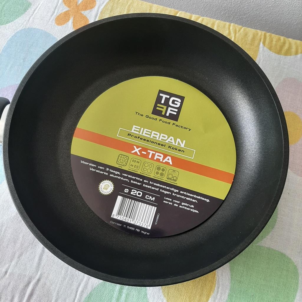 wokpan en eierpan nieuw, Ophalen of Verzenden, Nieuw