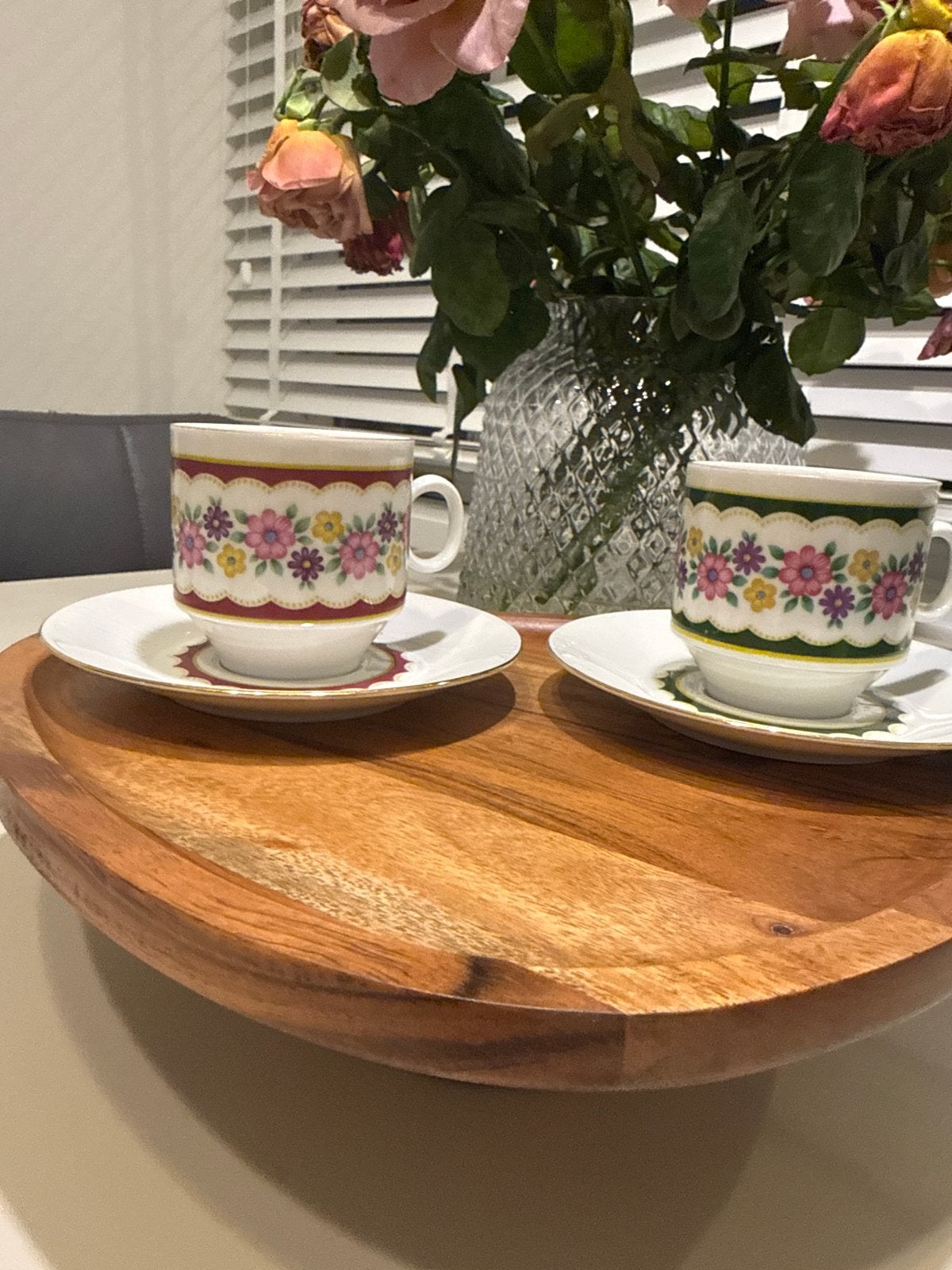Vintage Winterling Marktleuthen Bavaria Koffiekopjes, Ophalen of Verzenden