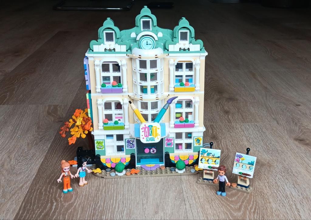 Emma's kunstschool lego friends set, Compleet, Lego, Friends, Ophalen of Verzenden