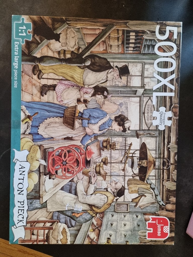 Legpuzzel Anton Pieck, Ophalen, 500 t/m 1500 stukjes, Gebruikt, Legpuzzel