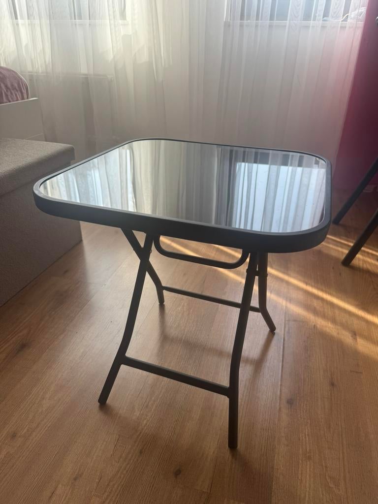 Zwarte klaptafel, Ophalen of Verzenden, Zo goed als nieuw