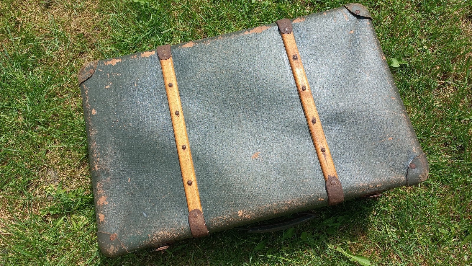 Antieke (picknick) koffer, Ophalen of Verzenden