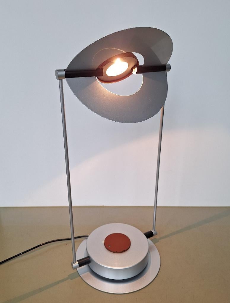 vintage design tafel-lamp pianolamp Tondo ontwerp Ann Maes, Huis en Inrichting, Lampen | Tafellampen, Ophalen of Verzenden, Zo goed als nieuw