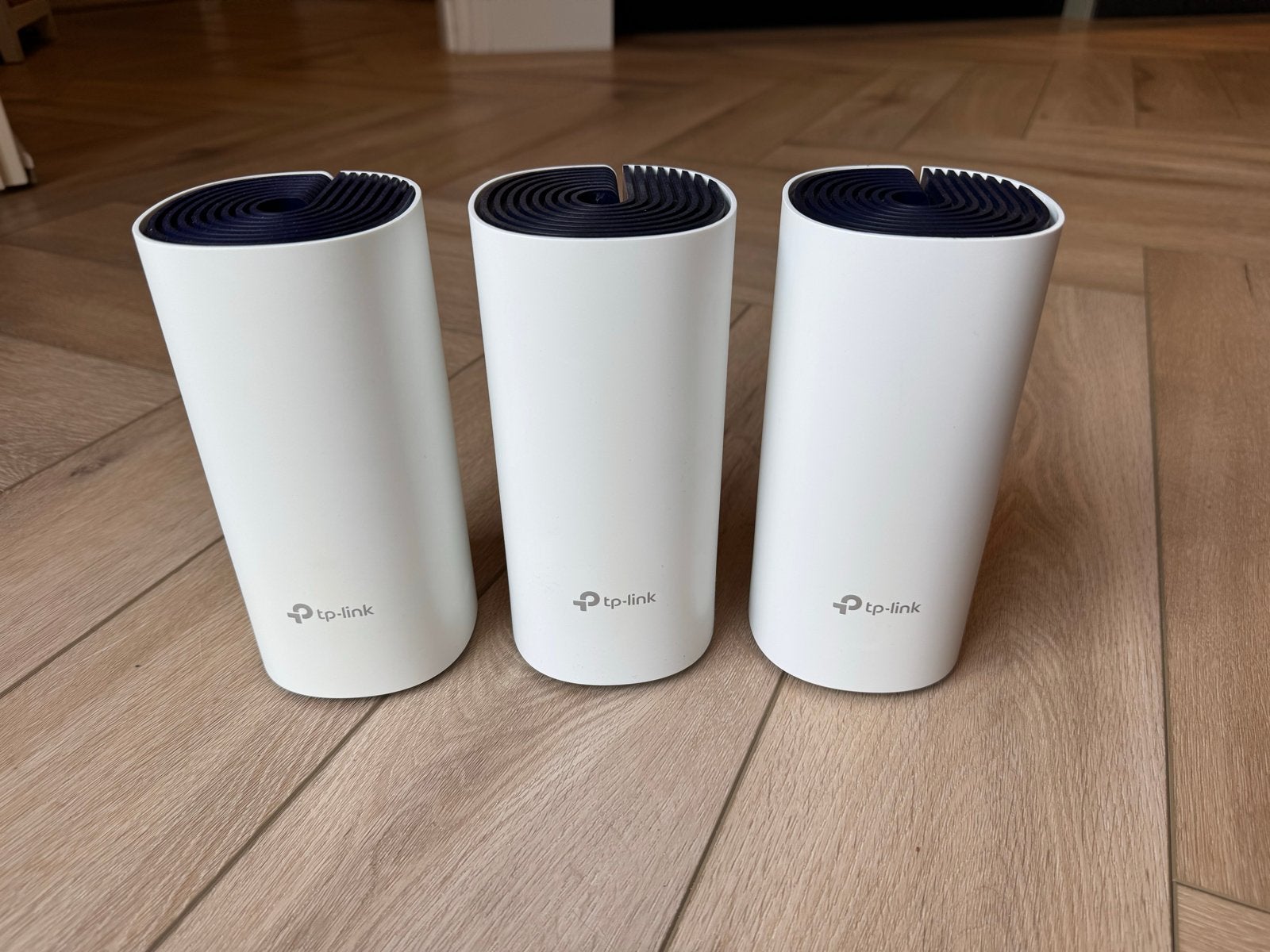 TP-Link Deco P9 (3-pack) Mesh WiFi Systeem met Powerline, Ophalen of Verzenden, Zo goed als nieuw, Router