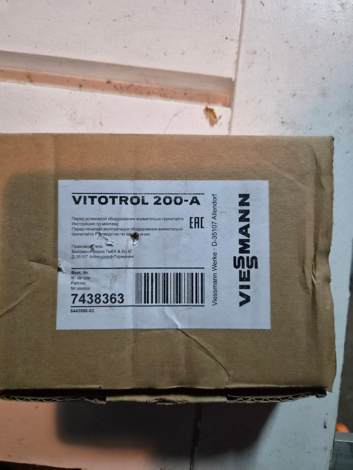 nieuwe vitorol 200 a thermostaat, Ophalen of Verzenden