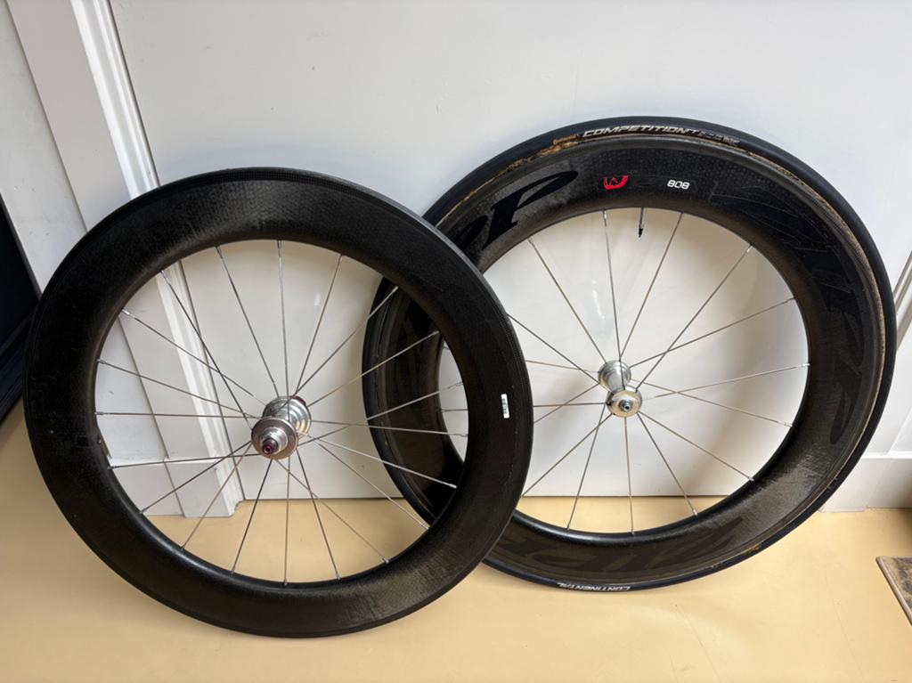 Zipp carbon Wielenset 88mm voor racefiets of triatlonfiets, Fietsen en Brommers, Fietsonderdelen, Racefiets, Zo goed als nieuw