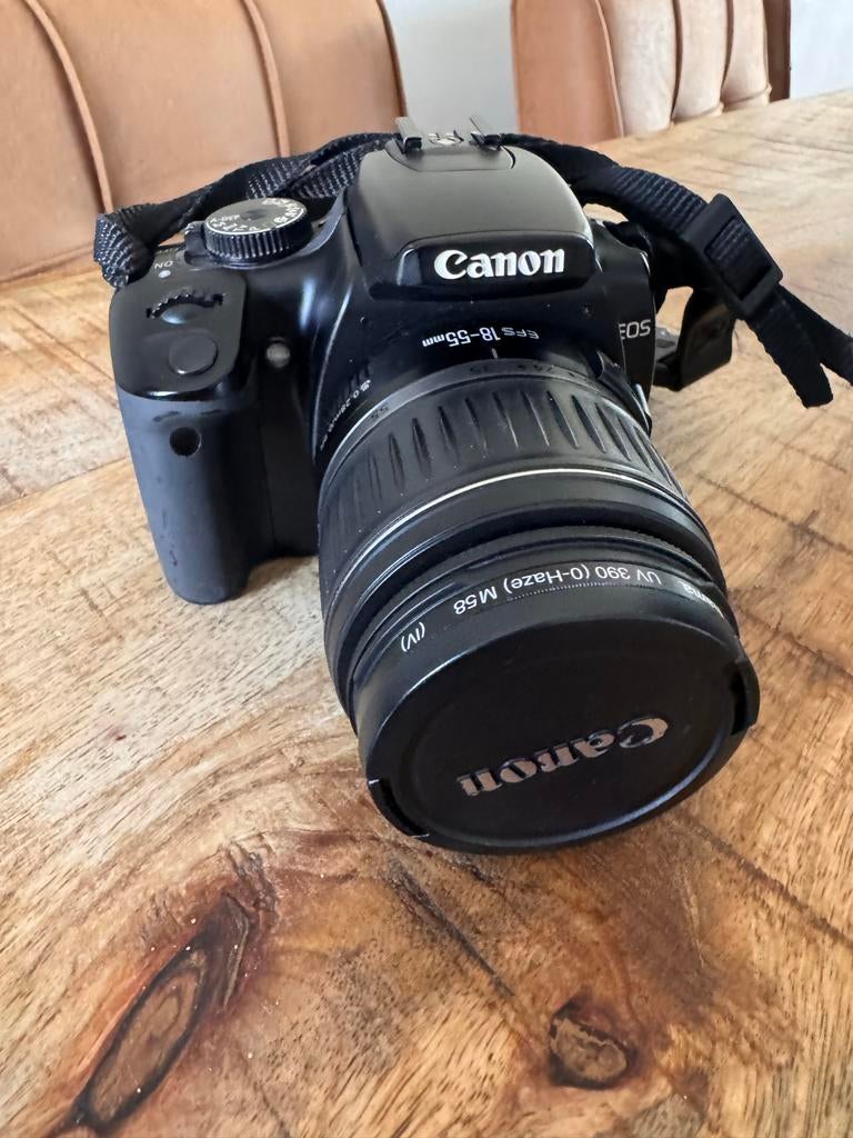 Canon EOS 400D Spiegelreflexcamera met EF-S 18-55mm lens, Ophalen, Spiegelreflex, Canon, Zo goed als nieuw