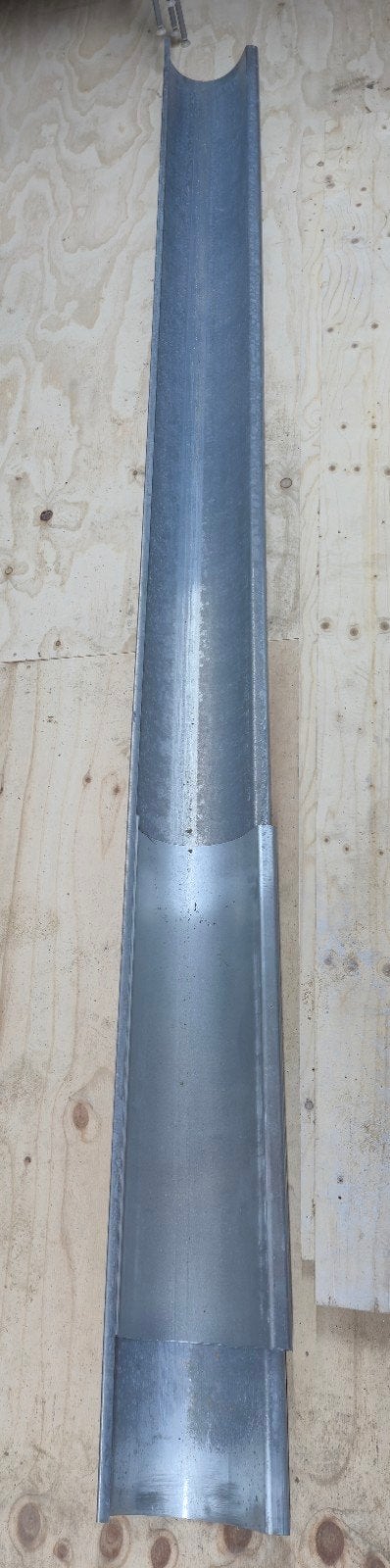 Rheinzink Mastgoot M44 - 3m + 70cm zink, Ophalen, 2 tot 4 meter, Nieuw, Zink