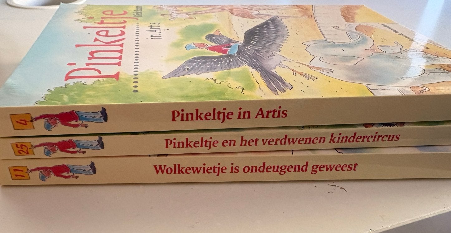 Pinkeltje Boeken - 3-delige set van Dick Laan, Ophalen of Verzenden, Gelezen, Sprookjes