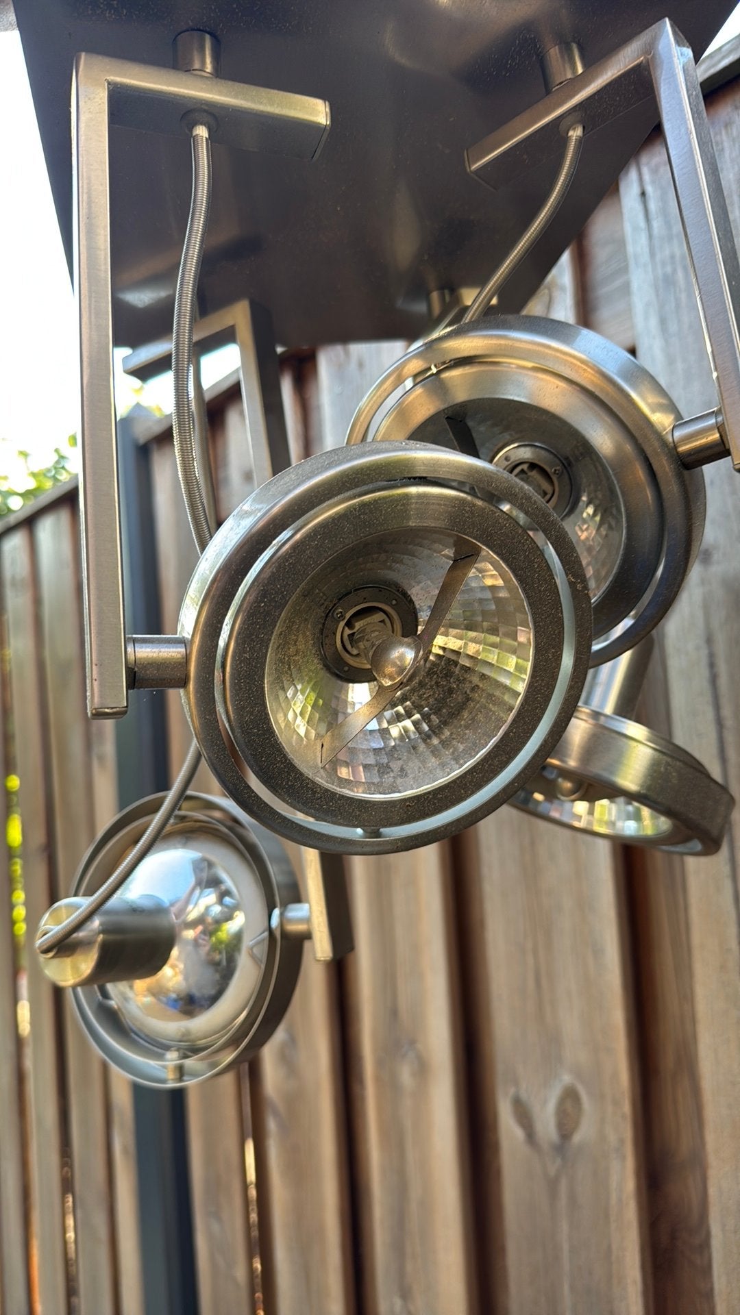 Plafondlamp met  4 spots, Huis en Inrichting, Ophalen of Verzenden, Zo goed als nieuw