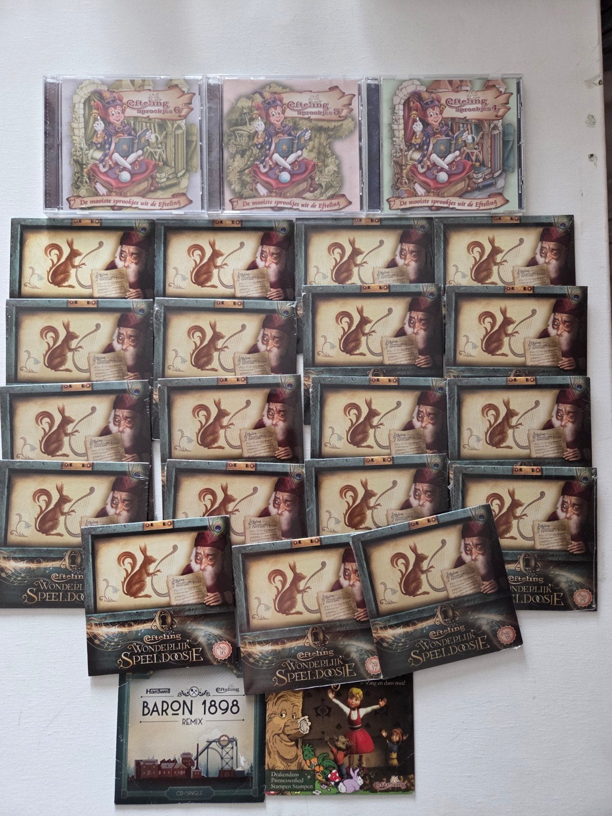 CD Collectie Efteling Wonder Speeldoosje - Compleet, Ophalen of Verzenden, Gebruikt