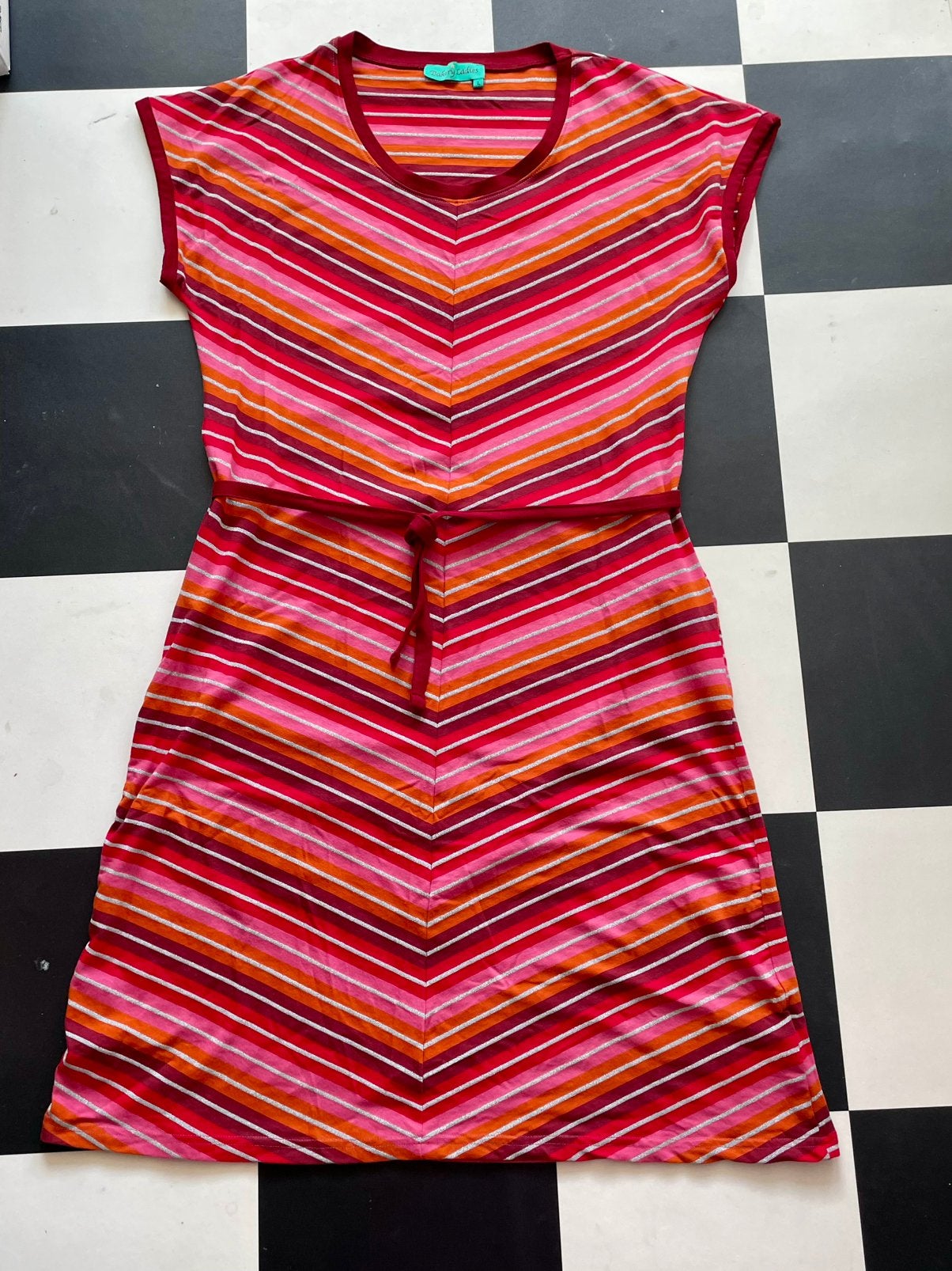 Zomerjurk Bakery Ladies maat L, Ophalen of Verzenden, Zo goed als nieuw, Maat 42/44 (L), Onder de knie