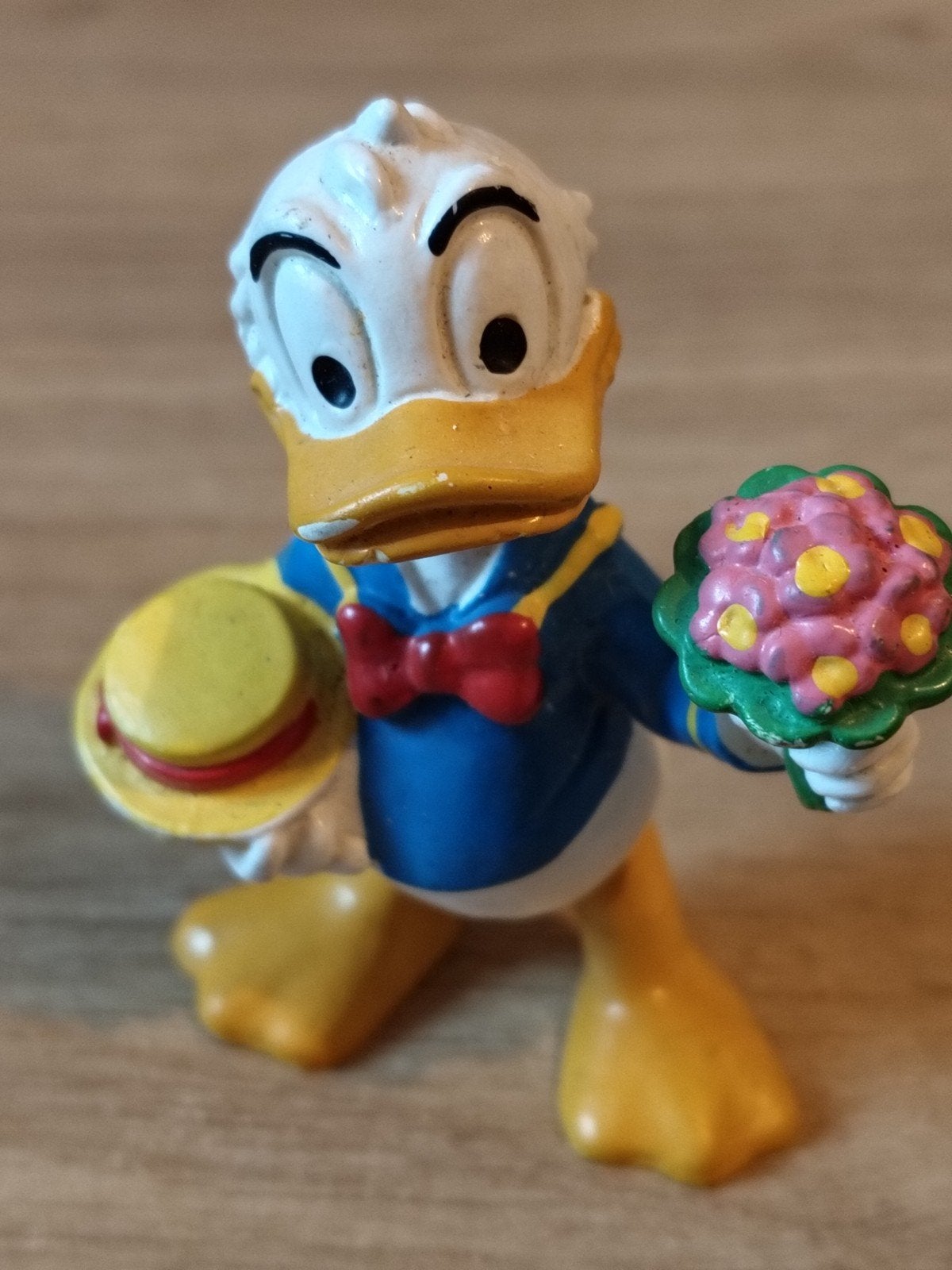Vintage Bully 1984 Donald,Guus,Willie,Oma,Gijs,Mickey,Minnie, Verzenden, Zo goed als nieuw, Beeldje of Figuurtje