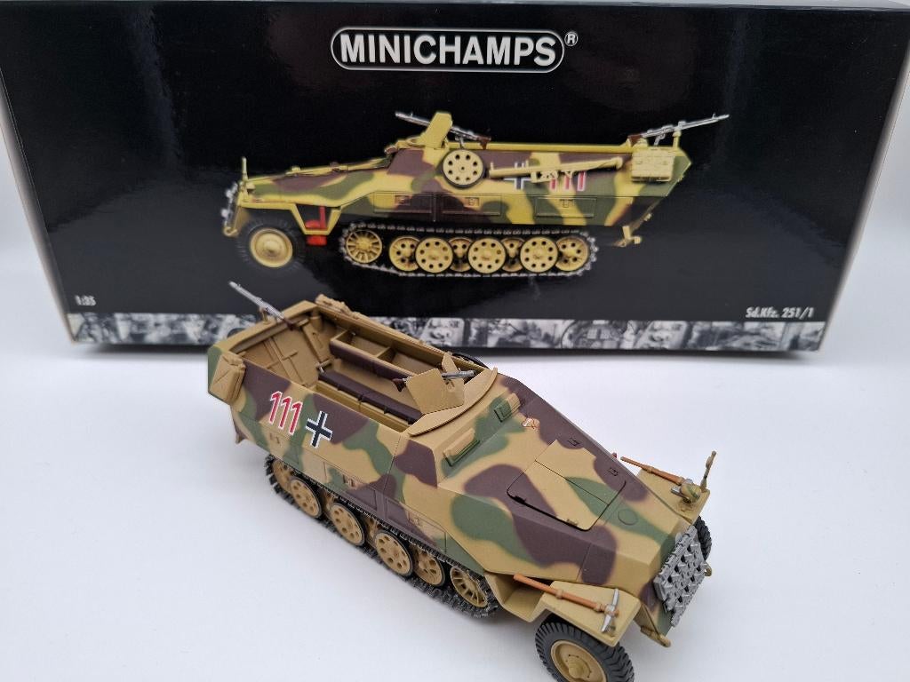 Minichamps Sd kfz 251 - 1, Tank, Italeri, Verzenden, 1:32 tot 1:50