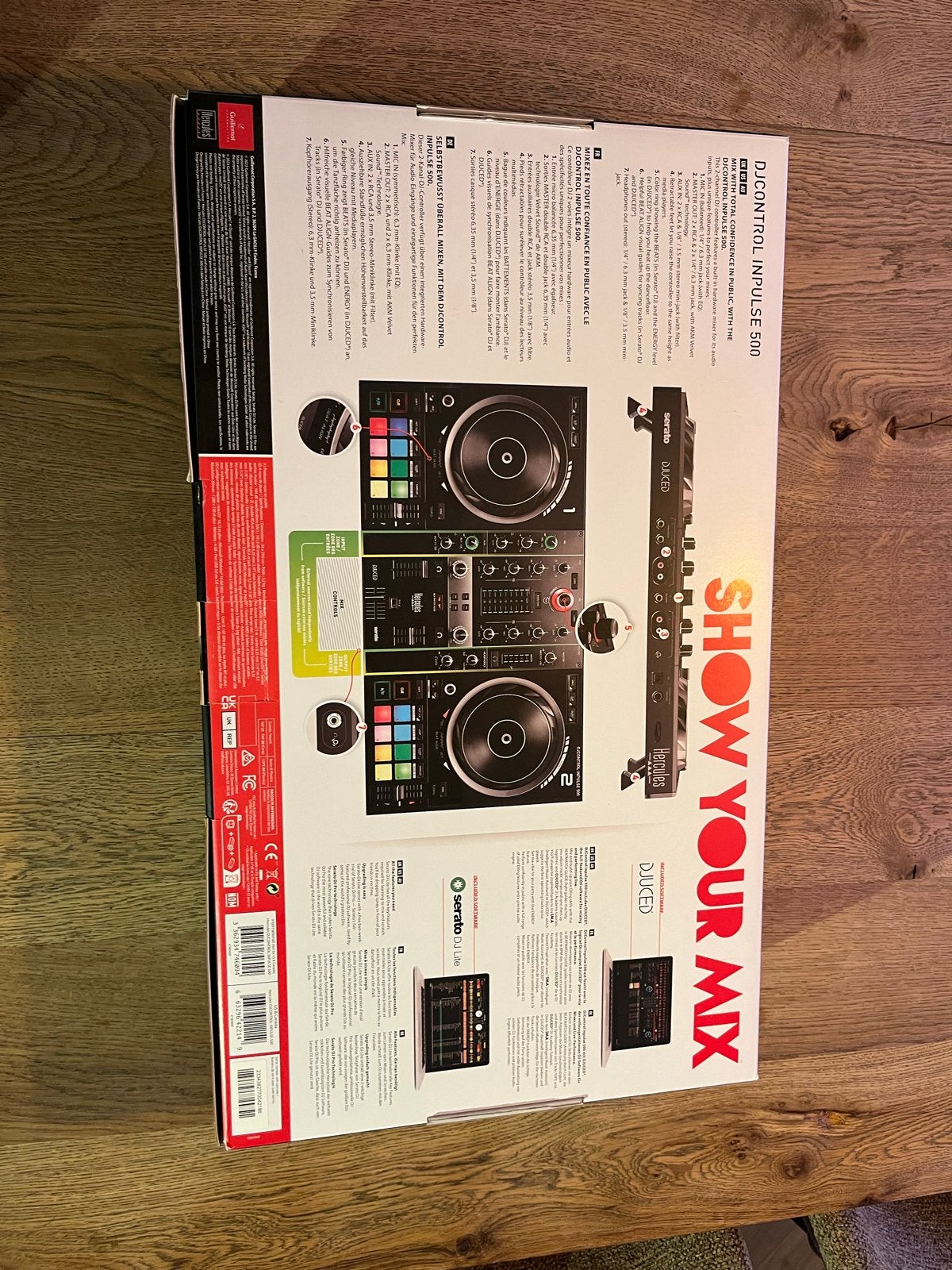 Foto 10 van Hercules DJControl Inpulse 500 DJ-controller