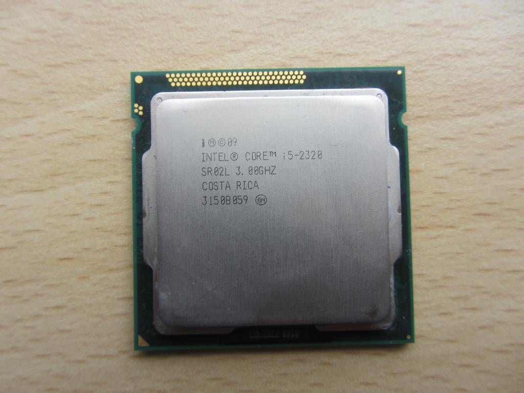 Intel Core i5-2320 Quad Core 3.00GHz (SR02L), 4-core, Ophalen of Verzenden, Zo goed als nieuw, Intel Core i5