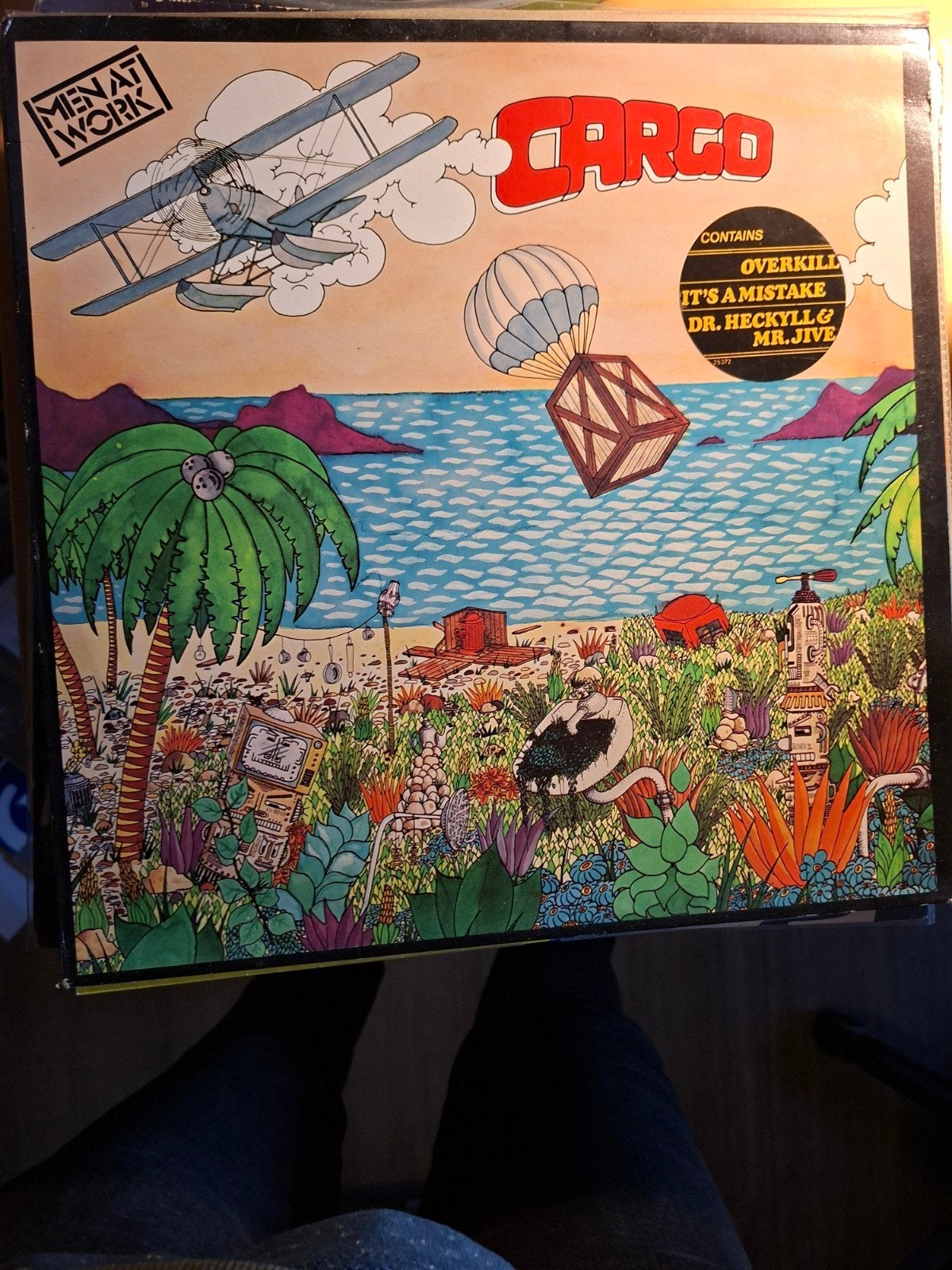 Men At Work - Cargo LP (1983), LP, Gebruikt, Pop, Ophalen of Verzenden