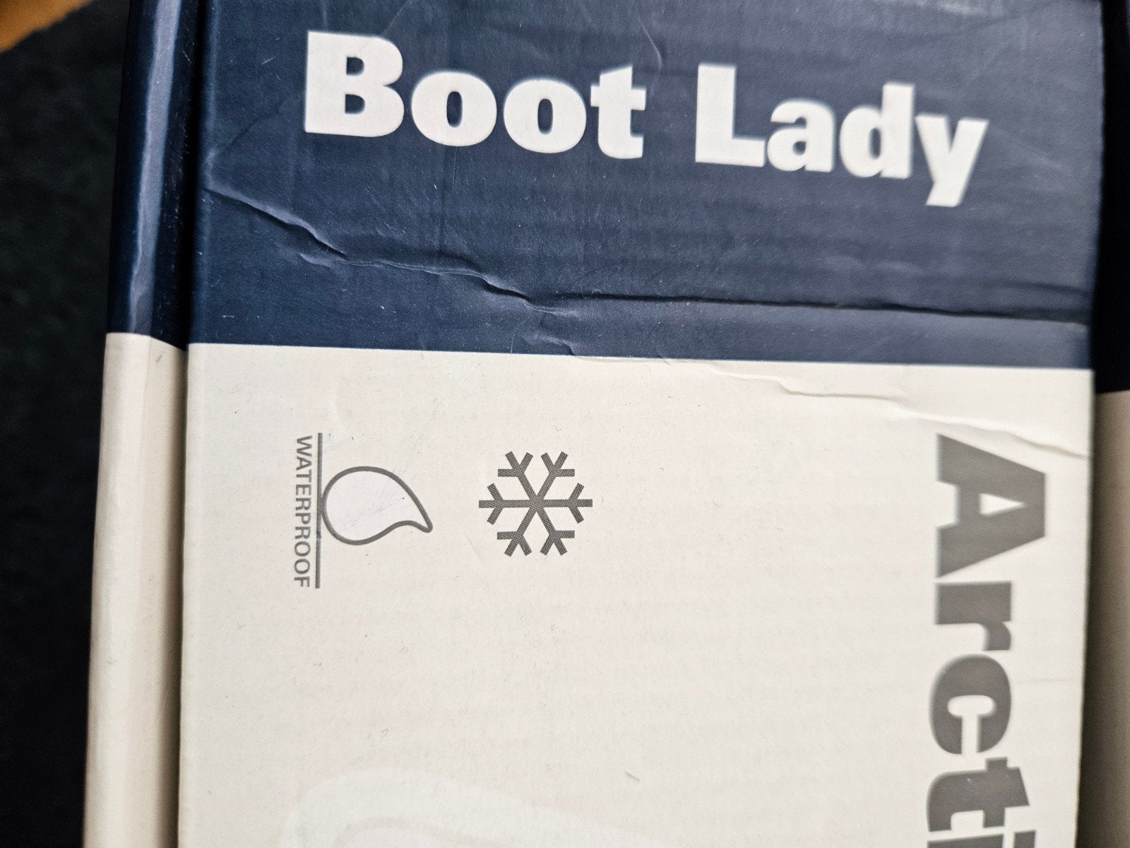 Witte waterdichte snowboots met bont, maat 37/38, Ophalen of Verzenden, Zo goed als nieuw, Zwart, Snowboots