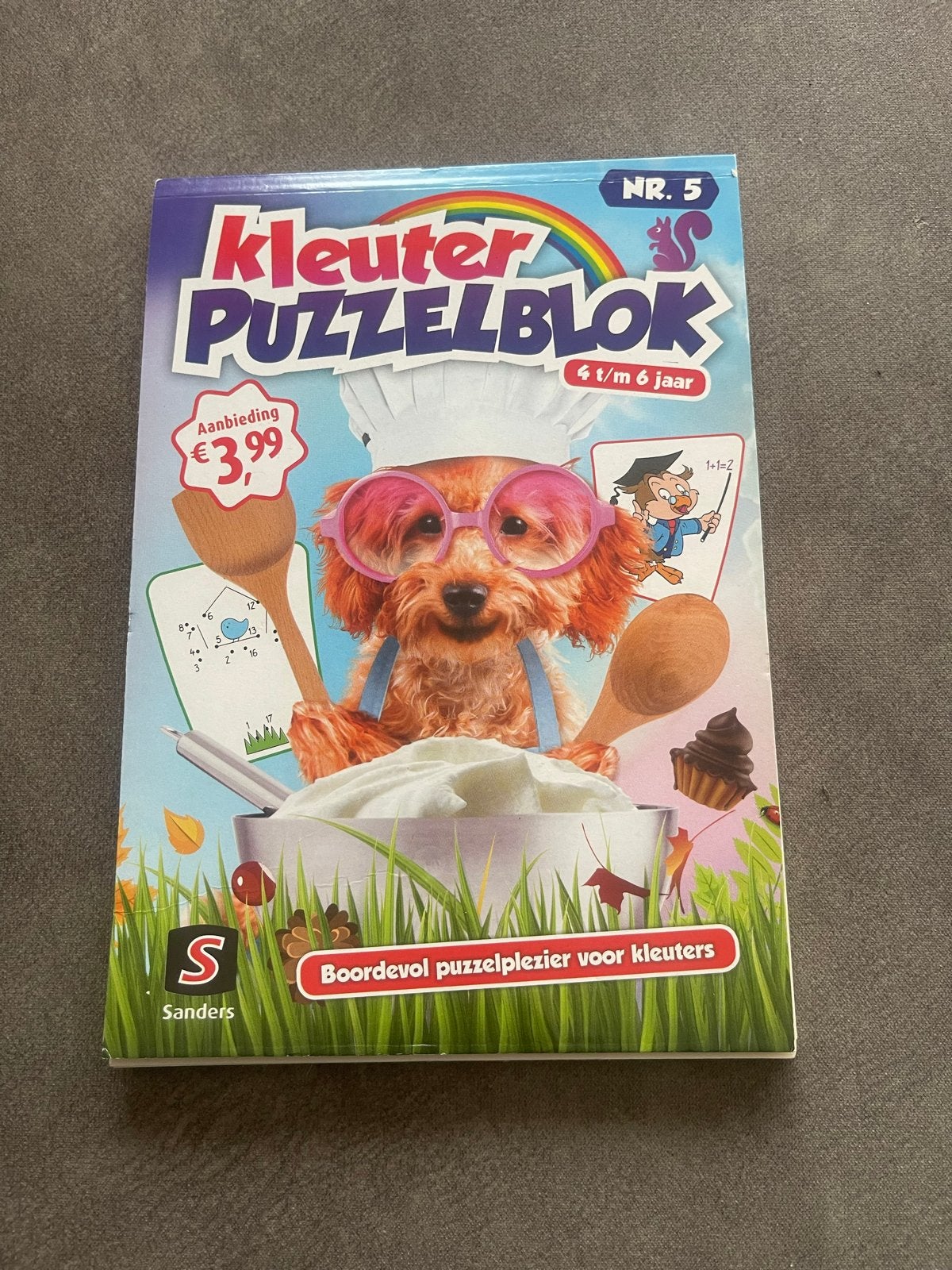 Kleuter Puzzelblok - Boordevol puzzelplezier voor kleuters, Boeken, Ophalen of Verzenden, Nieuw, Non-fictie