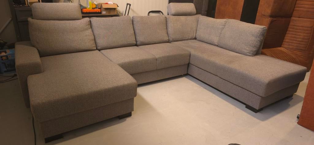 U-bank Pronto Florence lichtgrijs, 2.5 jaar oud, Gebruikt, Pronto, Pronto, 300 cm of meer