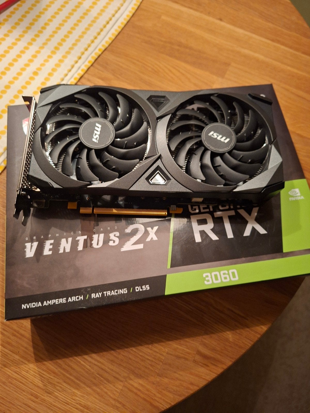 GeForce RTX 3060 VENTUS, Computers en Software, Videokaarten, DisplayPort, GDDR6, PCI-Express 4, Ophalen of Verzenden