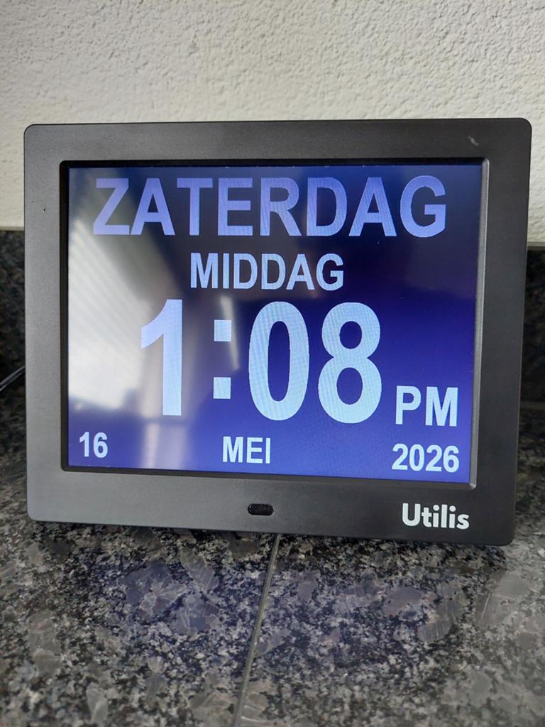 Dementie klok, Ophalen, Wandklok