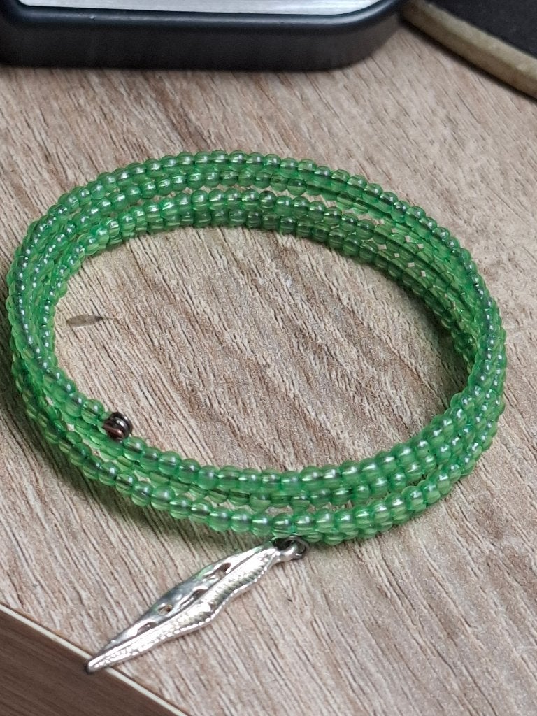 **SALE** Armbandje handgemaakt, Ophalen of Verzenden, Zo goed als nieuw, Overige kleuren, Overige materialen