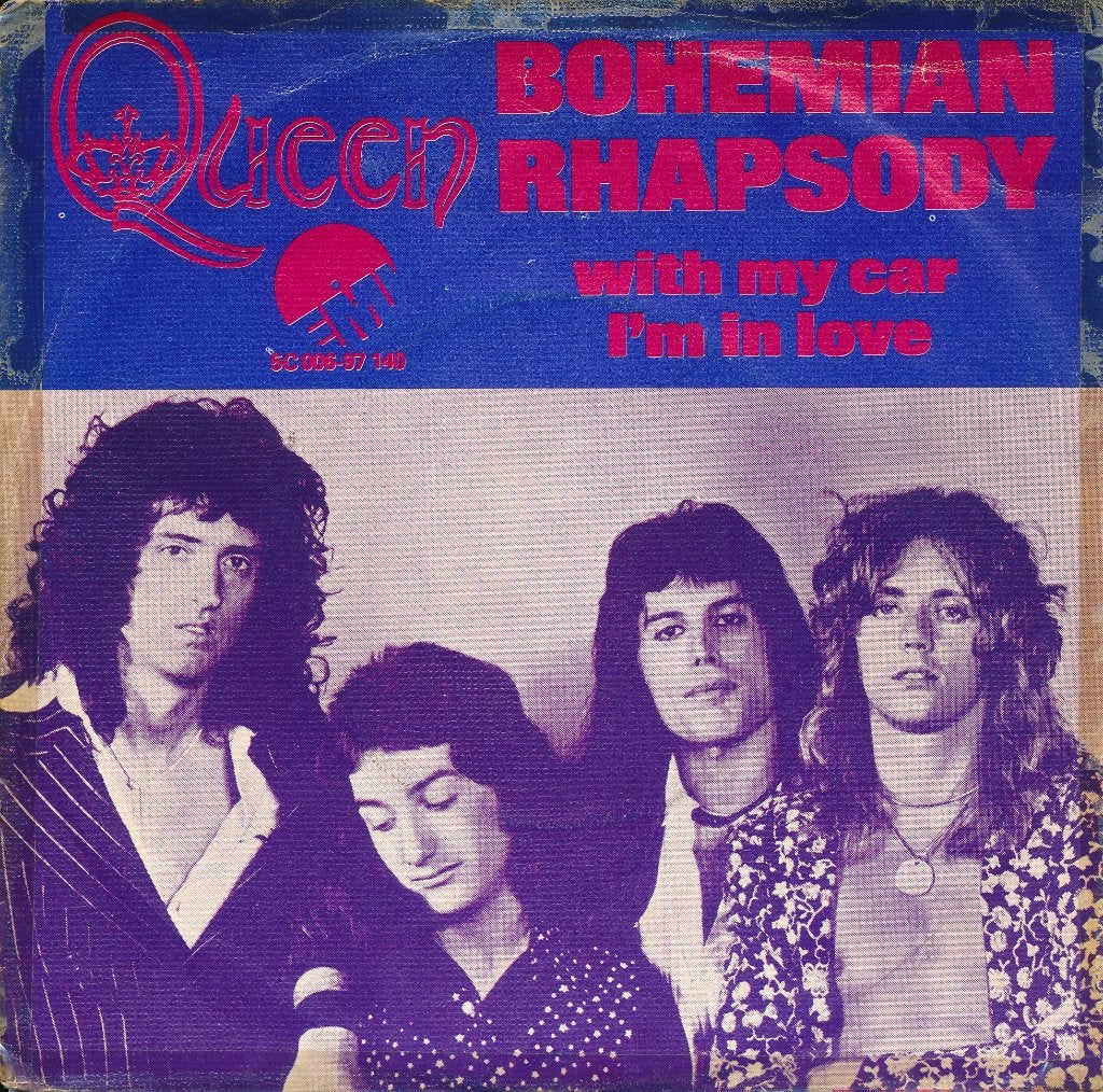 520 Queen - Bohemian rhapsody (1975), Ophalen of Verzenden, Gebruikt, 7 inch, Pop