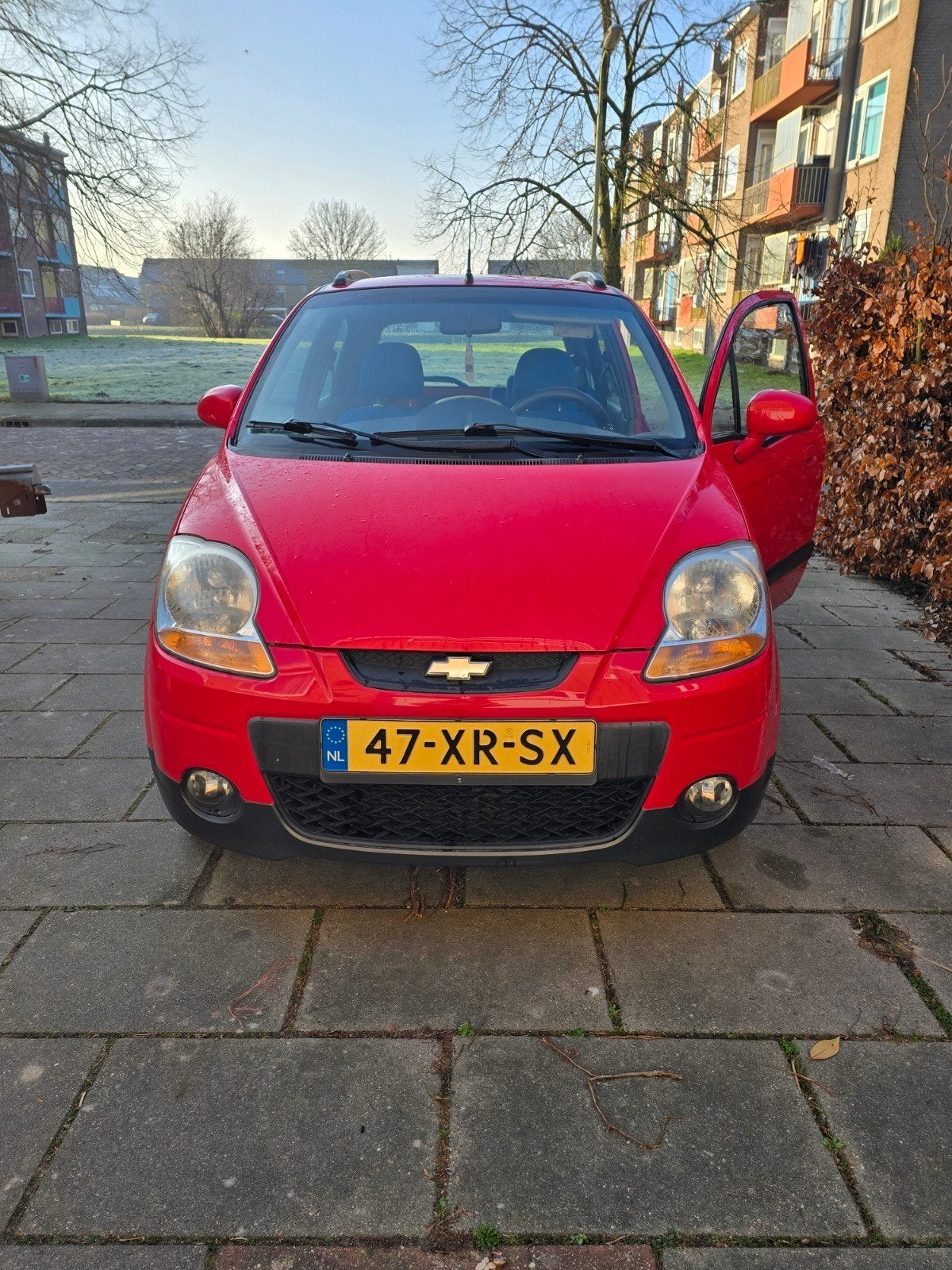 Chevrolet Matiz 0.8 2007 Rood, Auto's, Chevrolet, Particulier, Matiz, Benzine, C, Hatchback, Handgeschakeld, Origineel Nederlands