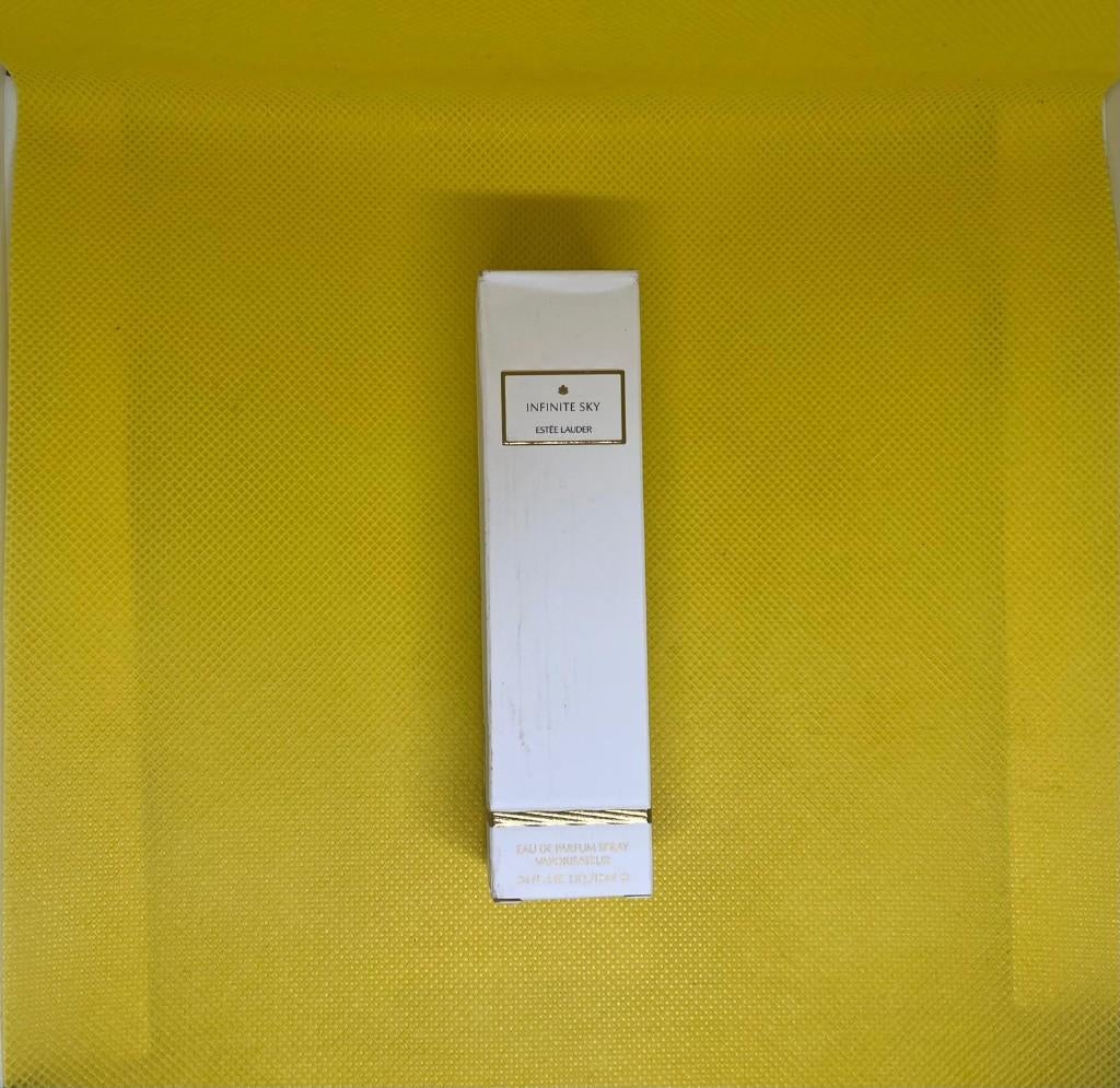 Estee Lauder Infinite Sky parfum 10ml travel spray, Verzenden, Zo goed als nieuw
