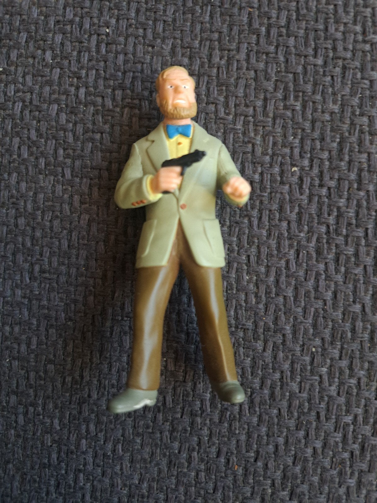 Blake en mortimer beeld, Verzamelen, Plastoy, Gebruikt, N.b, Ophalen of Verzenden