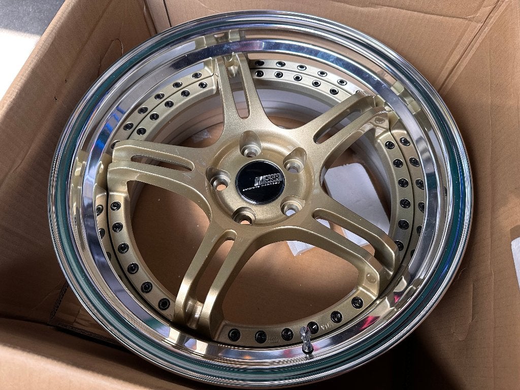 SSR Professor SPX Touring gold 18 x 8.5J ET18 5x114.3