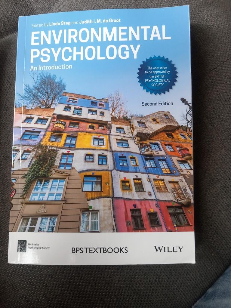 Environmental psychology, Ophalen of Verzenden, Alpha, Zo goed als nieuw, WO