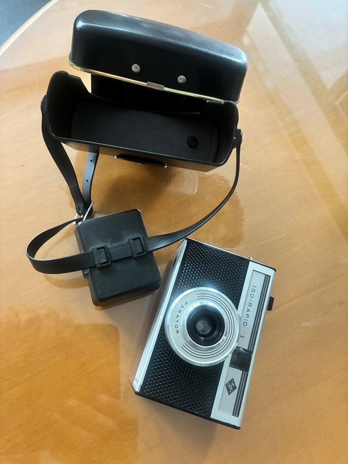 Oude agfa camera, Ophalen of Verzenden, 1940 tot 1960, Fototoestel