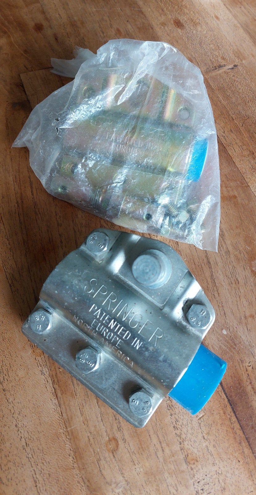 Springer fietsbeugel bevestiging, Ophalen of Verzenden, Nieuw