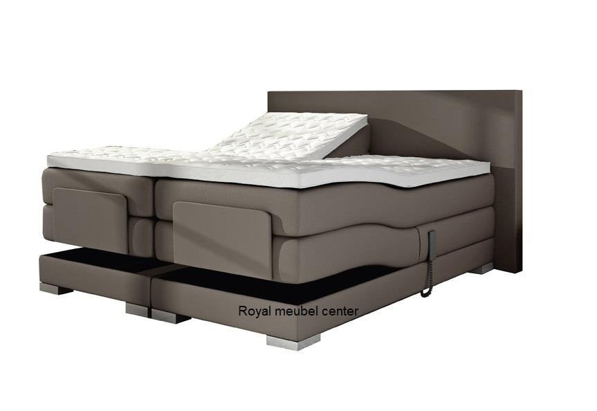 -SALE-Elektrisch boxspring verstelbare bedden complete set, Ophalen, Verstelbaar, 180 cm, Hout