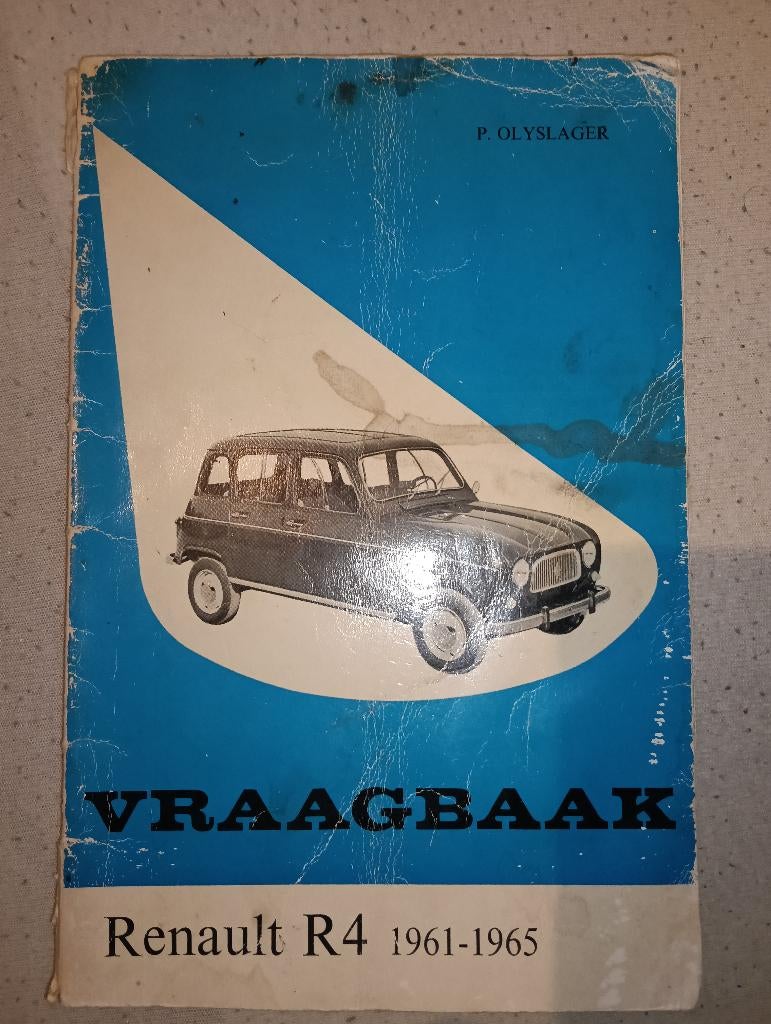 Vraagbaak Renault 4 van 1961-1965, Ophalen