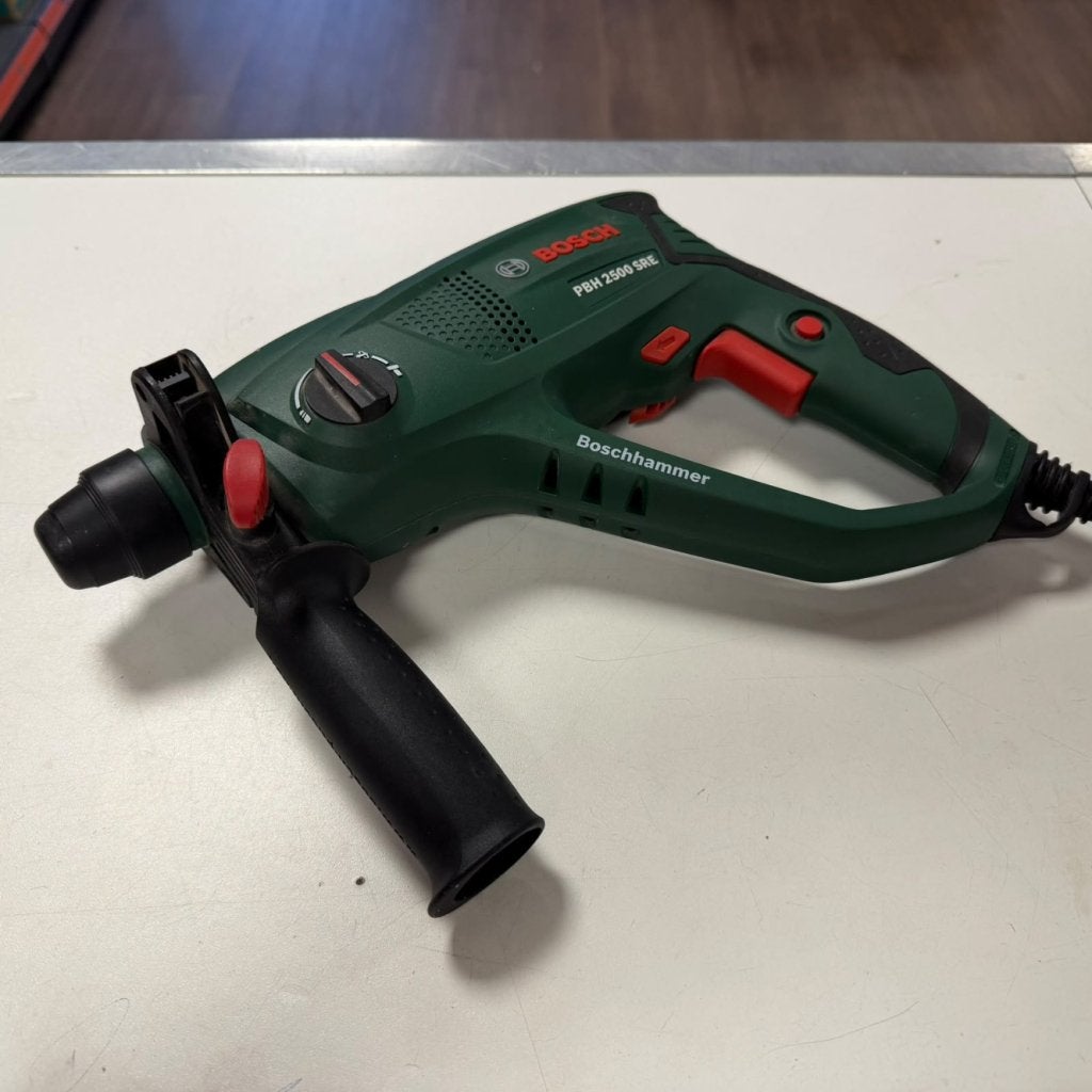 Bosch PBH 2500 SRE Boormachine, Bosch, Zo goed als nieuw, Support@bosch.com, Robert Bosch GmbH
Robert-Bosch-Platz 1
70839 Gerlingen-SchillerhÃ¶he
Germany