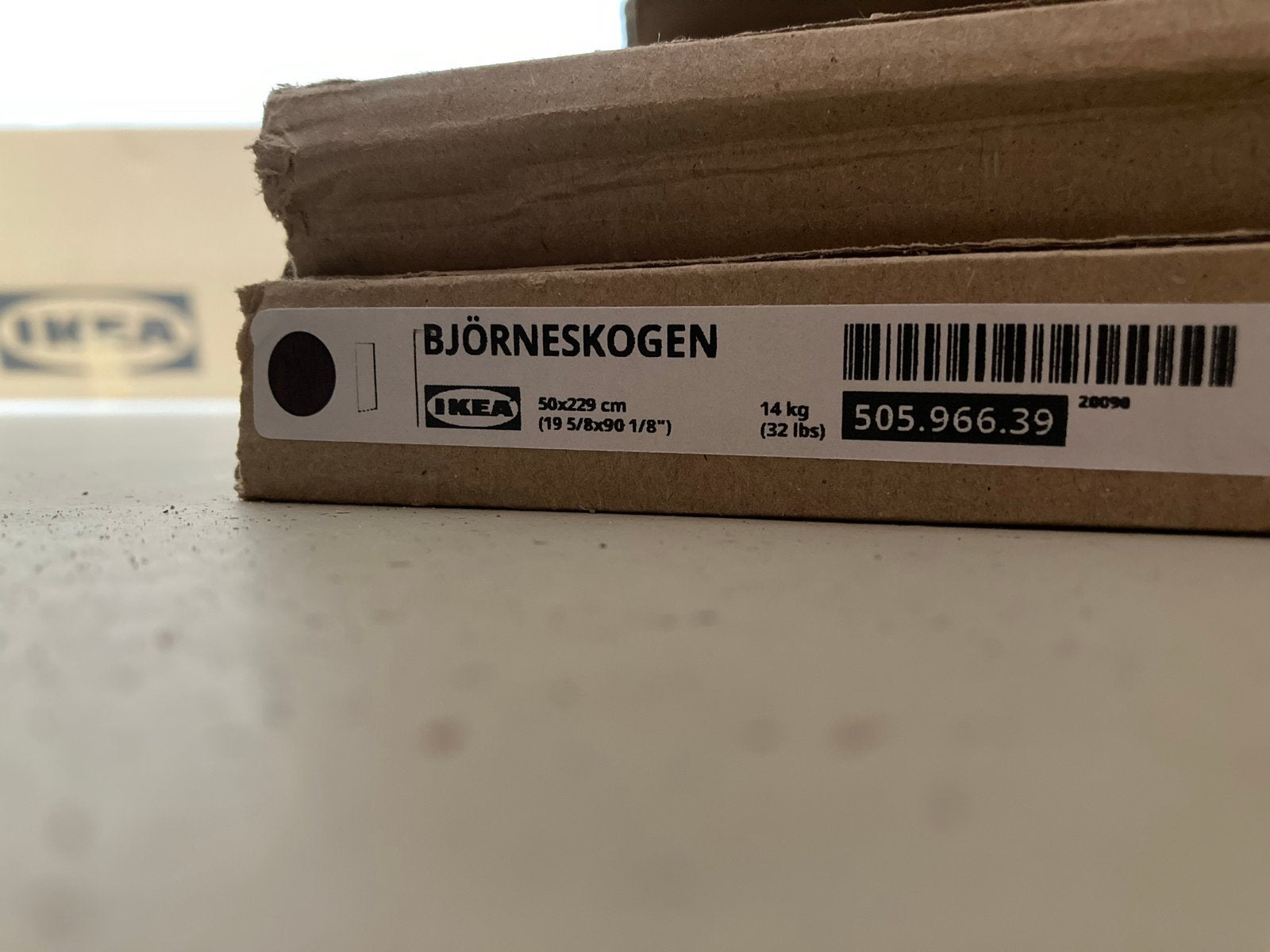 Nieuwe IKEA Pax kastdeur Björneskogen 50x229 cm, Ophalen, Minder dan 50 cm, 200 cm of meer, Nieuw