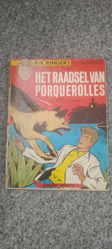 Rik Ringers - De schaduw van de Kameleon, Eén stripboek, Ophalen of Verzenden, Gelezen