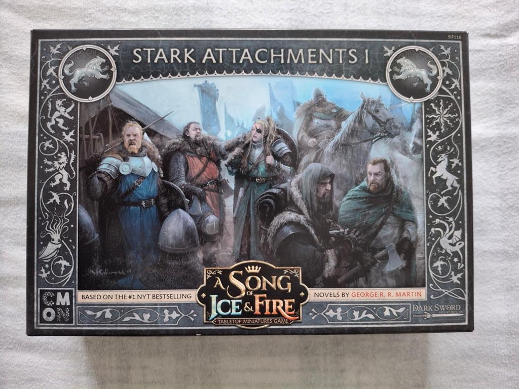A Song of Ice & Fire: Stark Attachments, Ophalen of Verzenden, Zo goed als nieuw, Overige soorten, Figuurtje(s)