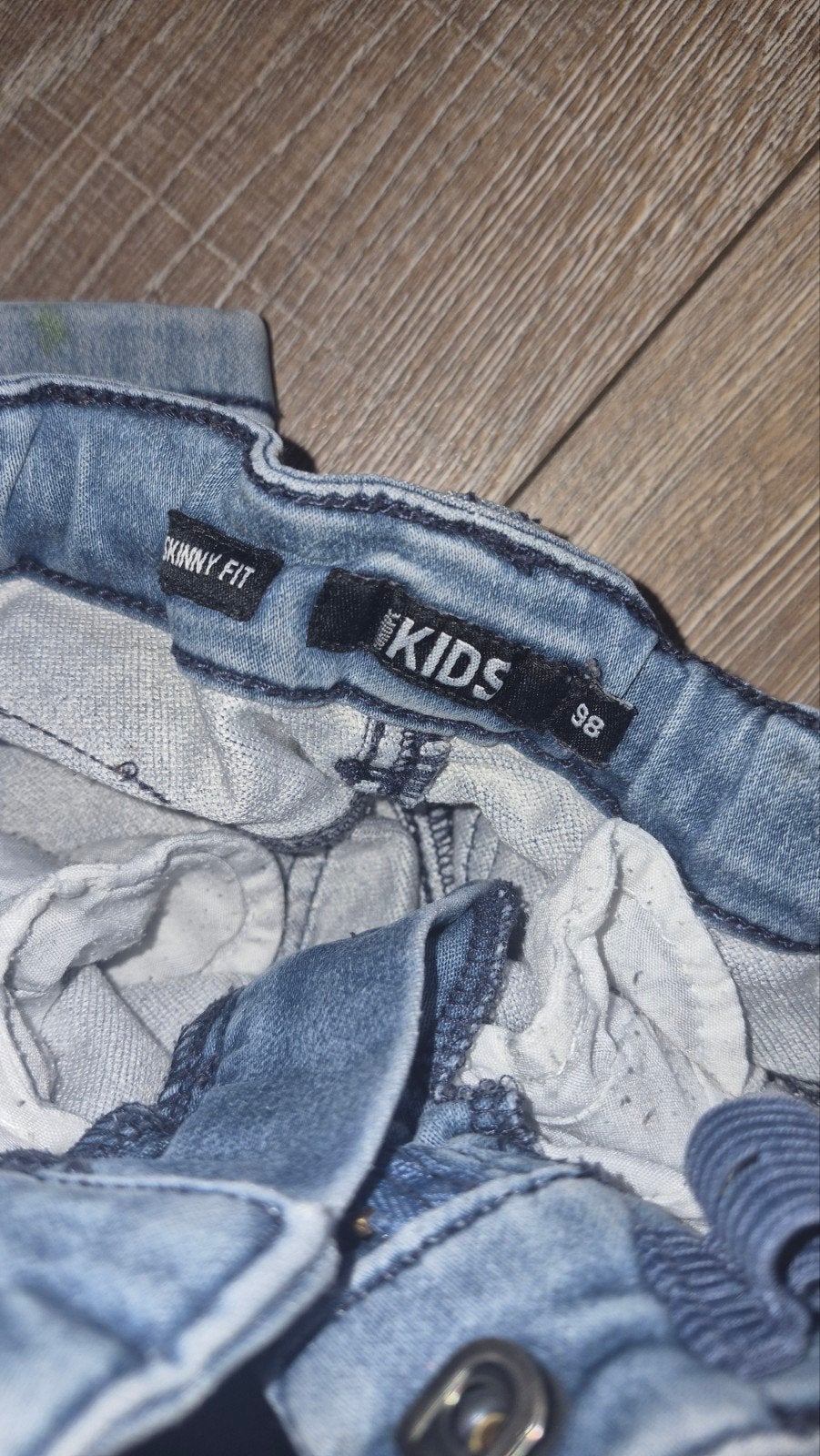 Stoere skinny fit spijkerbroek voor jongens, maat 98, Ophalen of Verzenden, Gebruikt, Kids, Jongen