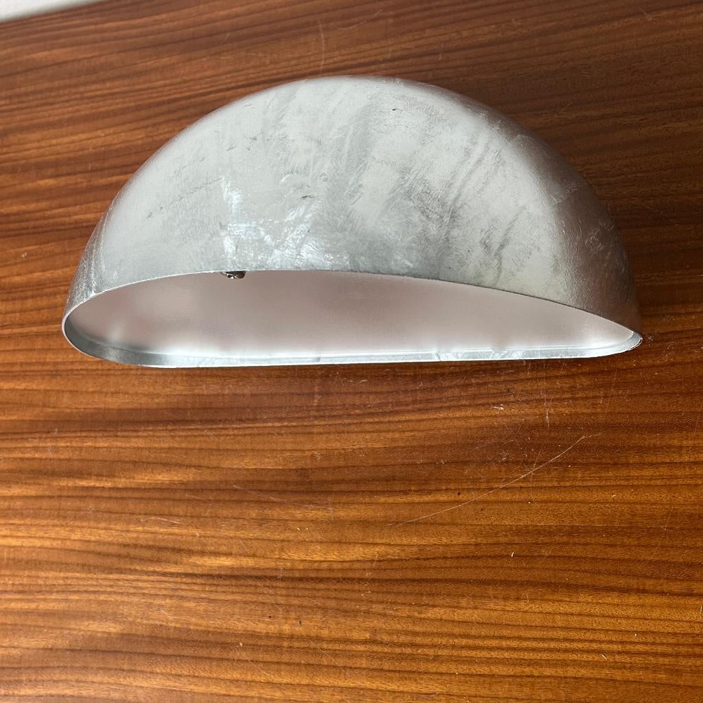 Set van 10 Norlys buitenlampen gegalvaniseerd E24 fitting, Norlys, Industrieel design, Nieuw, Ophalen of Verzenden