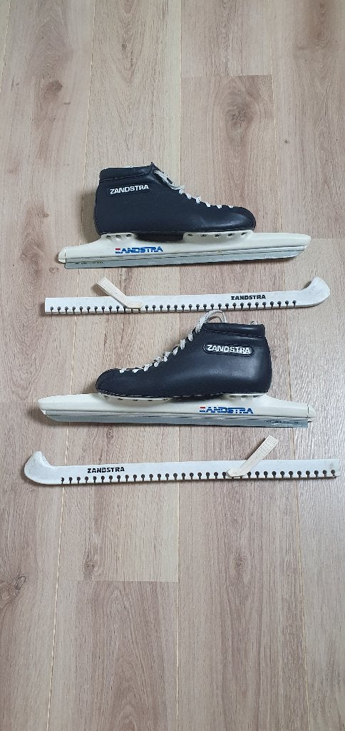 Zandstra Noren schaatsen - Maat 42, Sport en Fitness, Ophalen, Noren, Gebruikt, Zandstra