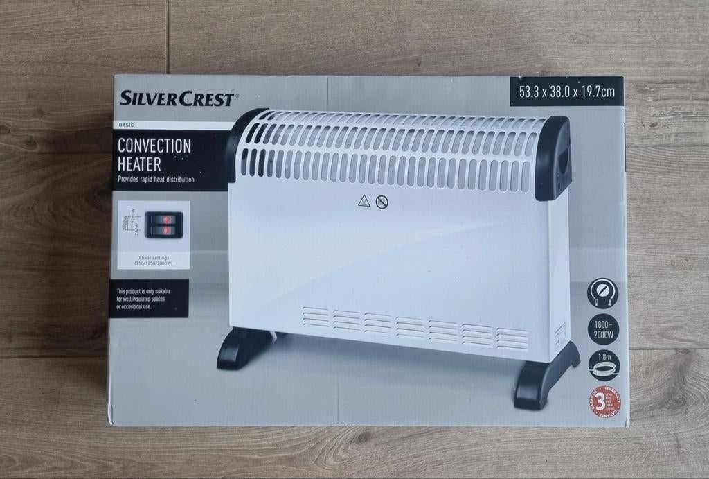 Convectorkachel nieuw in verpakking, Ophalen, Nieuw, 60 tot 150 cm, 30 tot 80 cm