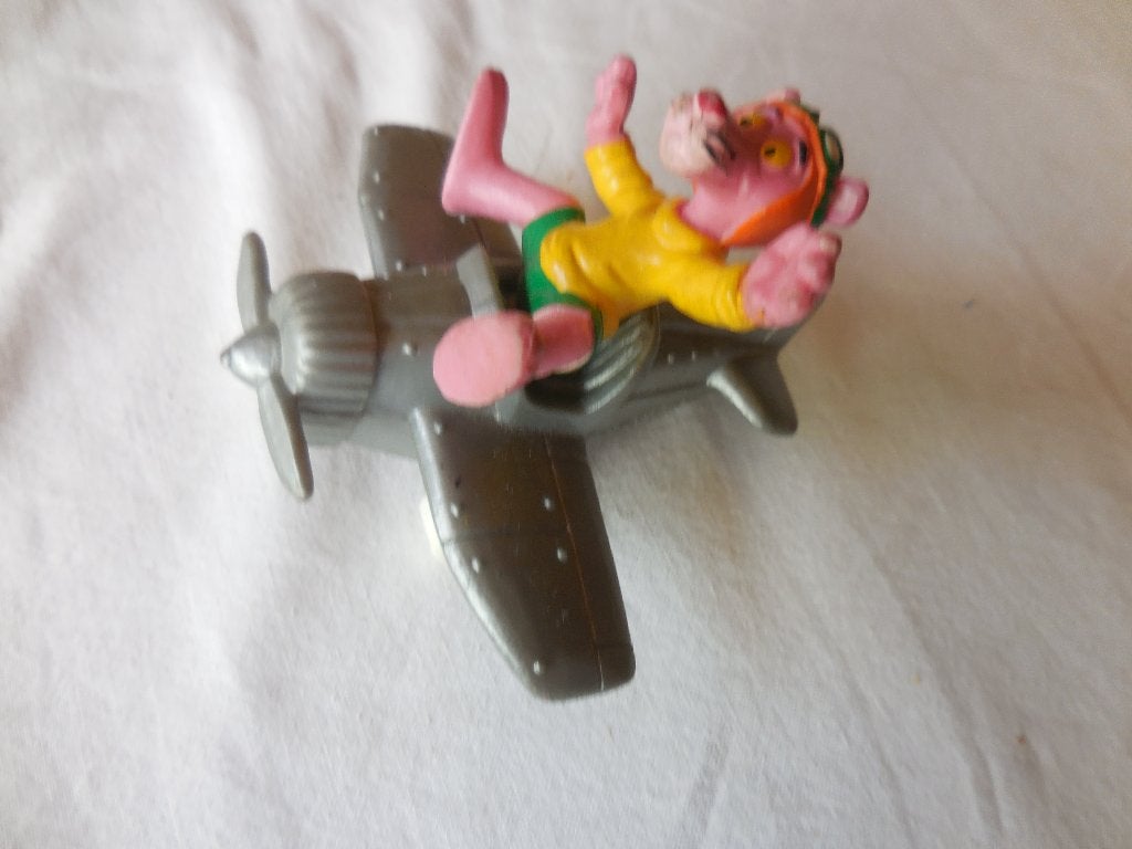 Pink Panther figuren (6x), Ophalen, Gebruikt