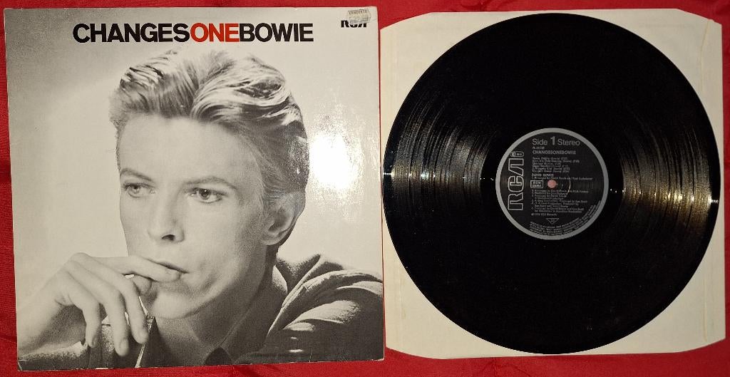 David Bowie - Changes one Bowie LP vinyl, Cd's en Dvd's, Vinyl | Pop, Ophalen of Verzenden, Gebruikt, 12 inch